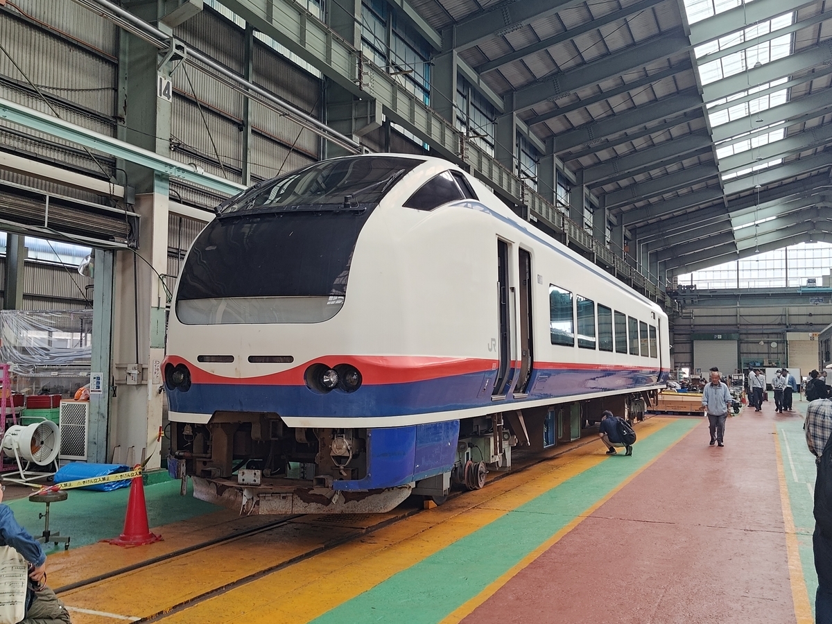 秋田総合車両ベース 一般公開 2026 展示車両紹介 - てつとおの鉄道新ブログ