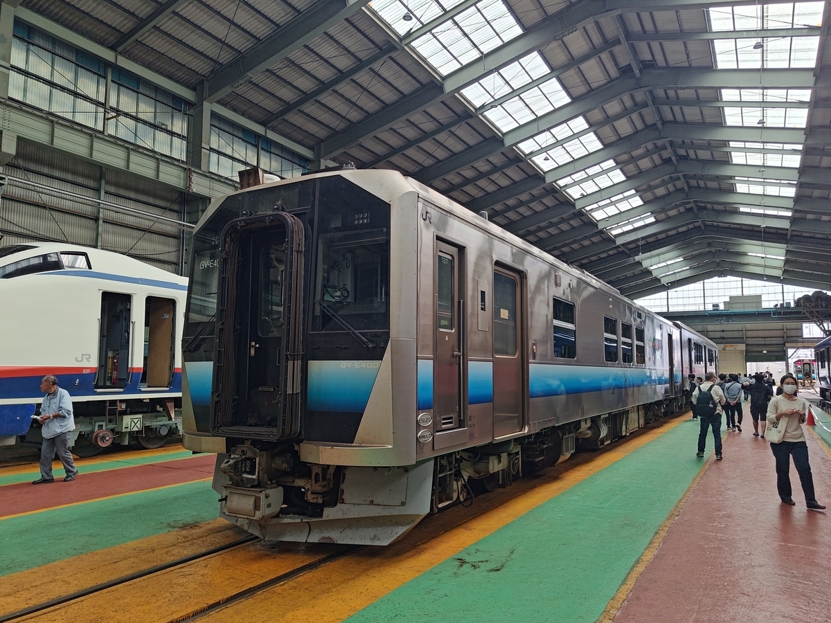 秋田総合車両ベース 一般公開 2026 展示車両紹介 - てつとおの鉄道新ブログ