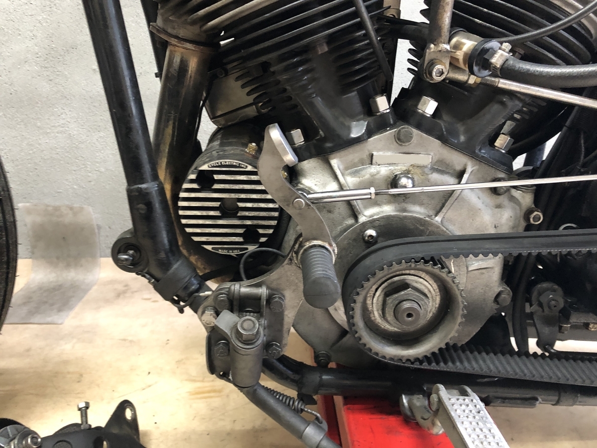 アーリーショベル チョッパー化 その1 - いかがはせむ