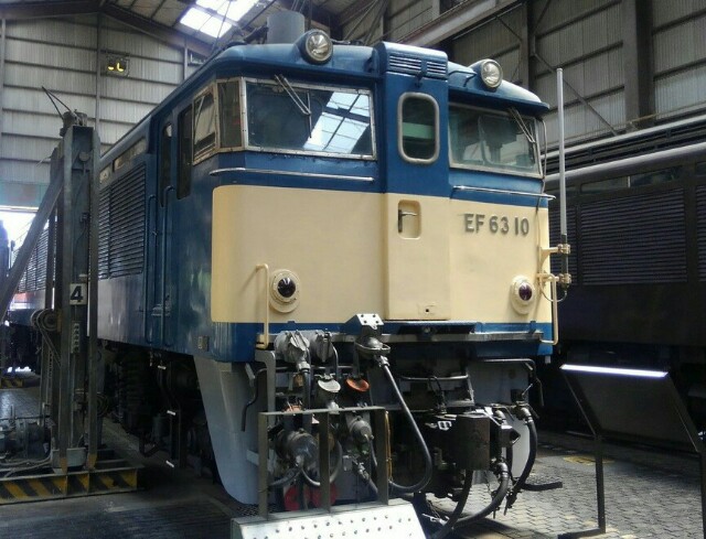 碓氷峠鉄道文化むら」はEF63・ED42をはじめ往年の名車両がたくさん