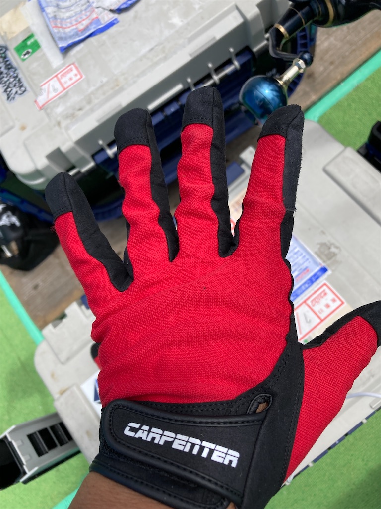 フィッシンググローブ　XL カーペンター　carpenter γ 黒　ブラック カーペンター フィッシング グローブ