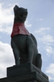 狛犬のかわりに狐