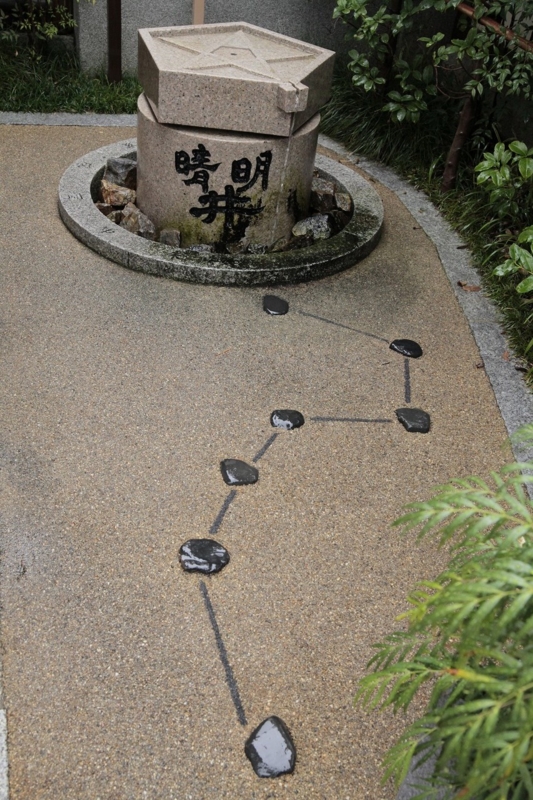 晴明井と北斗七星