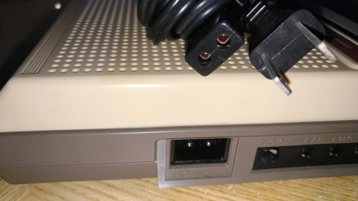 SANYO MR-11DR データレコーダジャンク購入 - ebiichirou's diary