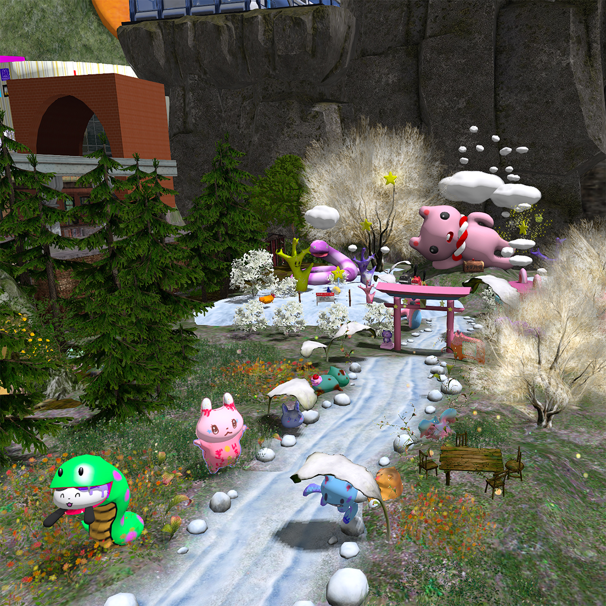SecondLife「MENDOKUSe神社」