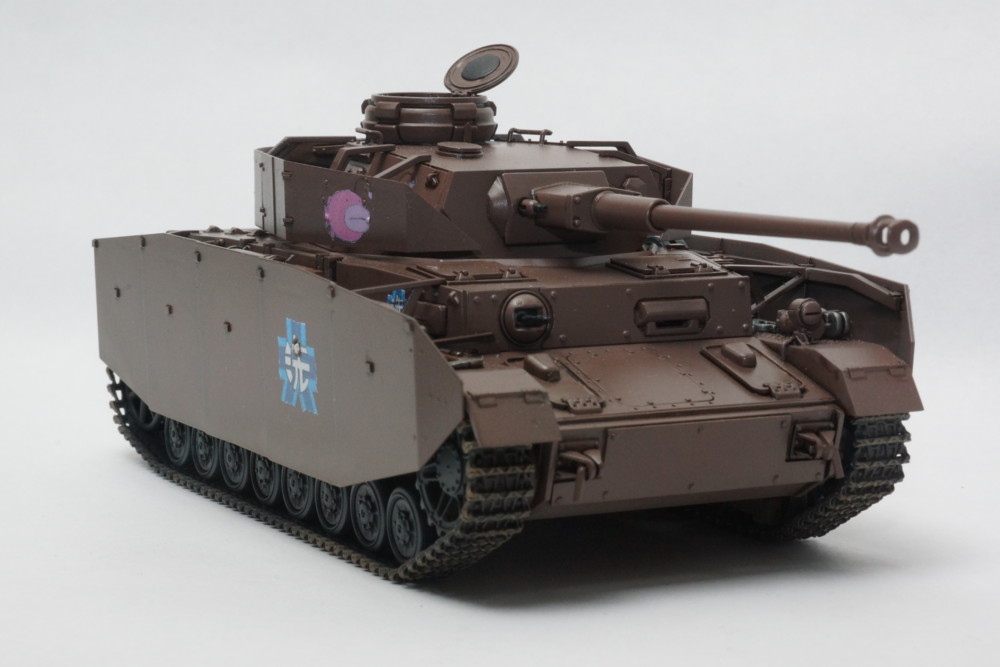 【ワケアリ塗装済完成品】ガールズ&パンツァーⅣ号戦車D型改H型仕様あんこうチーム ハイテック] 劇場版 ガールズ&パンツァー 県立大洗女子学園