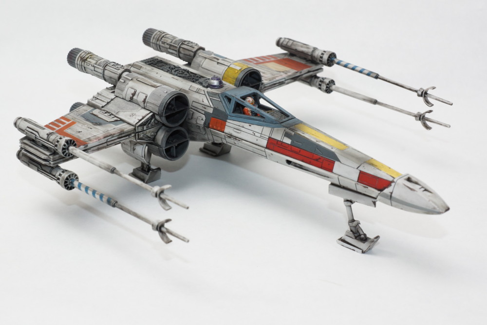バンダイ 1/72 Xウィング・スターファイター&タイ・ファイター - 日々