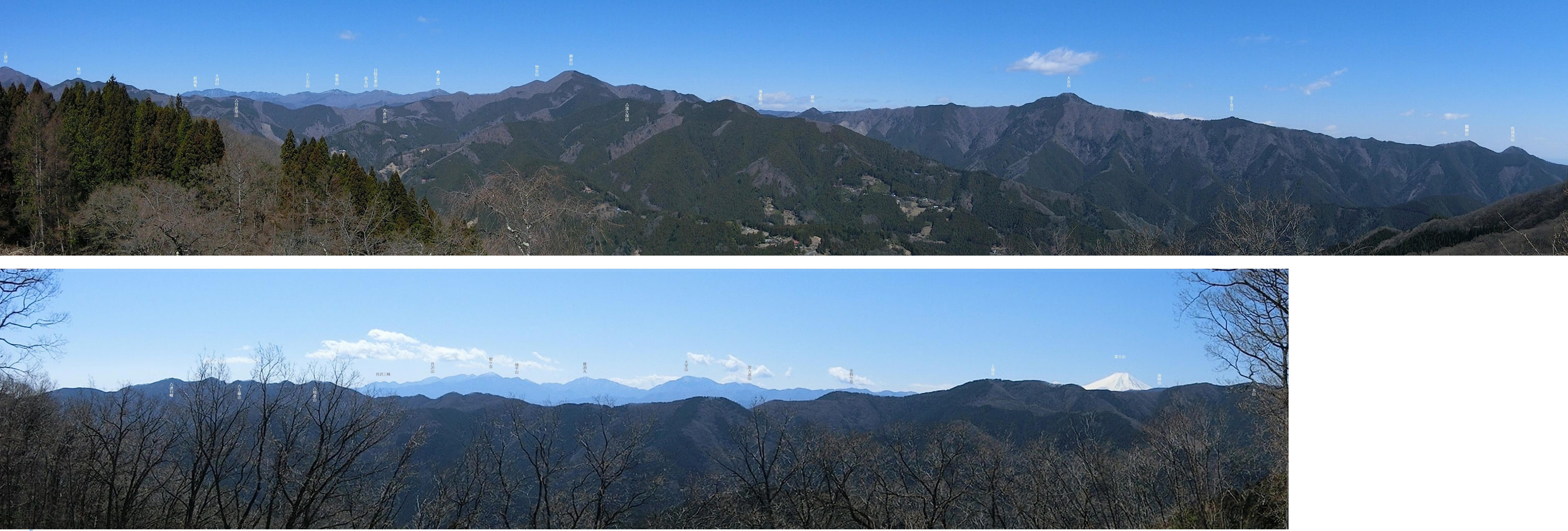 頂上,パノラマ,山座同定,山 - けんたの登山 blog