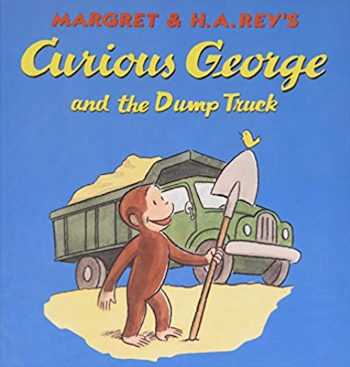 英語絵本 Curious George and the Dump Truck by Margret Rey & H. A. Rey