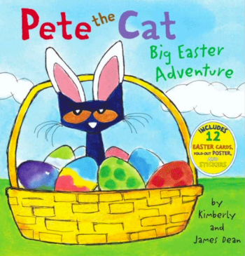 英語絵本 Pete the Cat: Big Easter Adventure by James Dean & Kimberly Dean