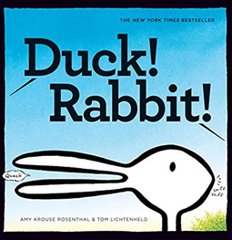 英語絵本 Duck! Rabbit! by Amy Krouse Rosenthal & Tom Lichtenheld