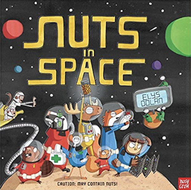 英語絵本 Nuts in space by Elys Dolan