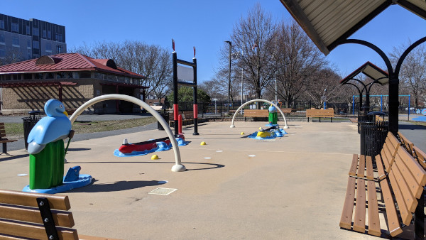 Artesani Playground Wading Pool and Spray Deck