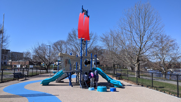Artesani Playground Wading Pool and Spray Deck