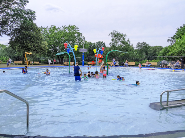 Artesani Playground Wading Pool and Spray Deck