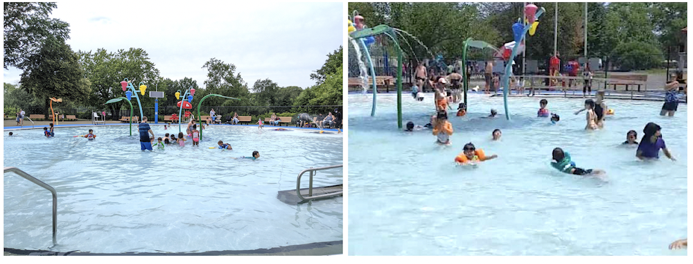 Artesani Playground Wading Pool and Spray Deck