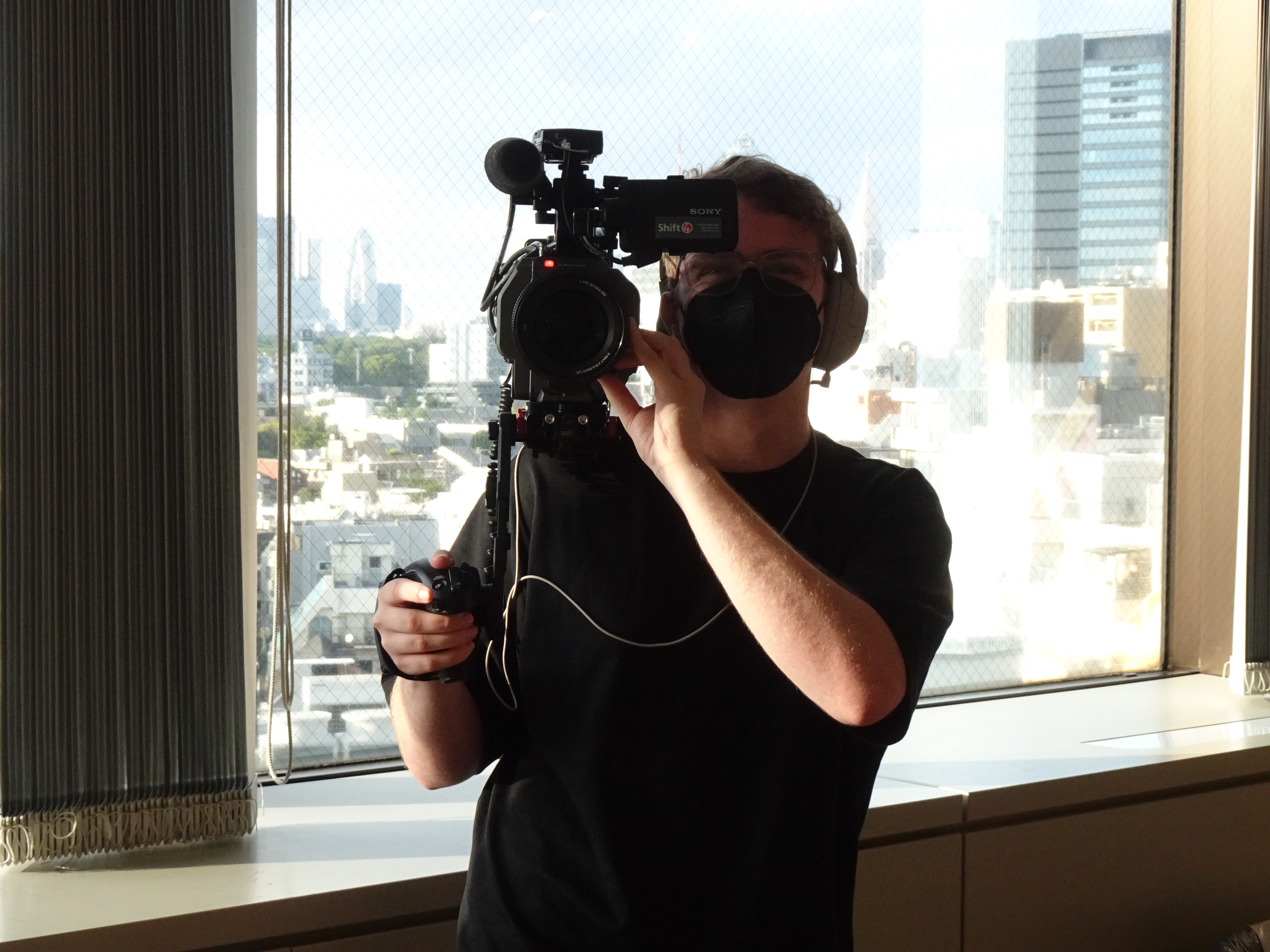 Nothingの撮影チームのサムさん