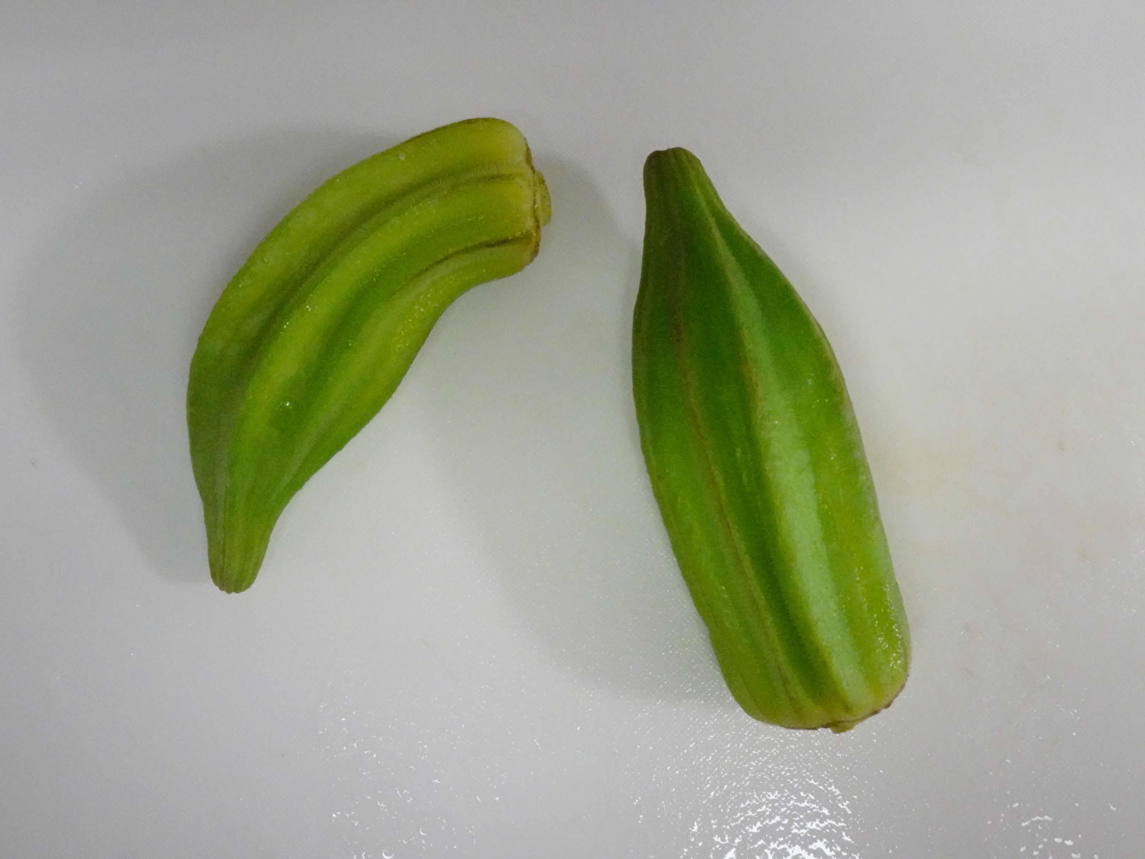 茹で上がったオクラキング