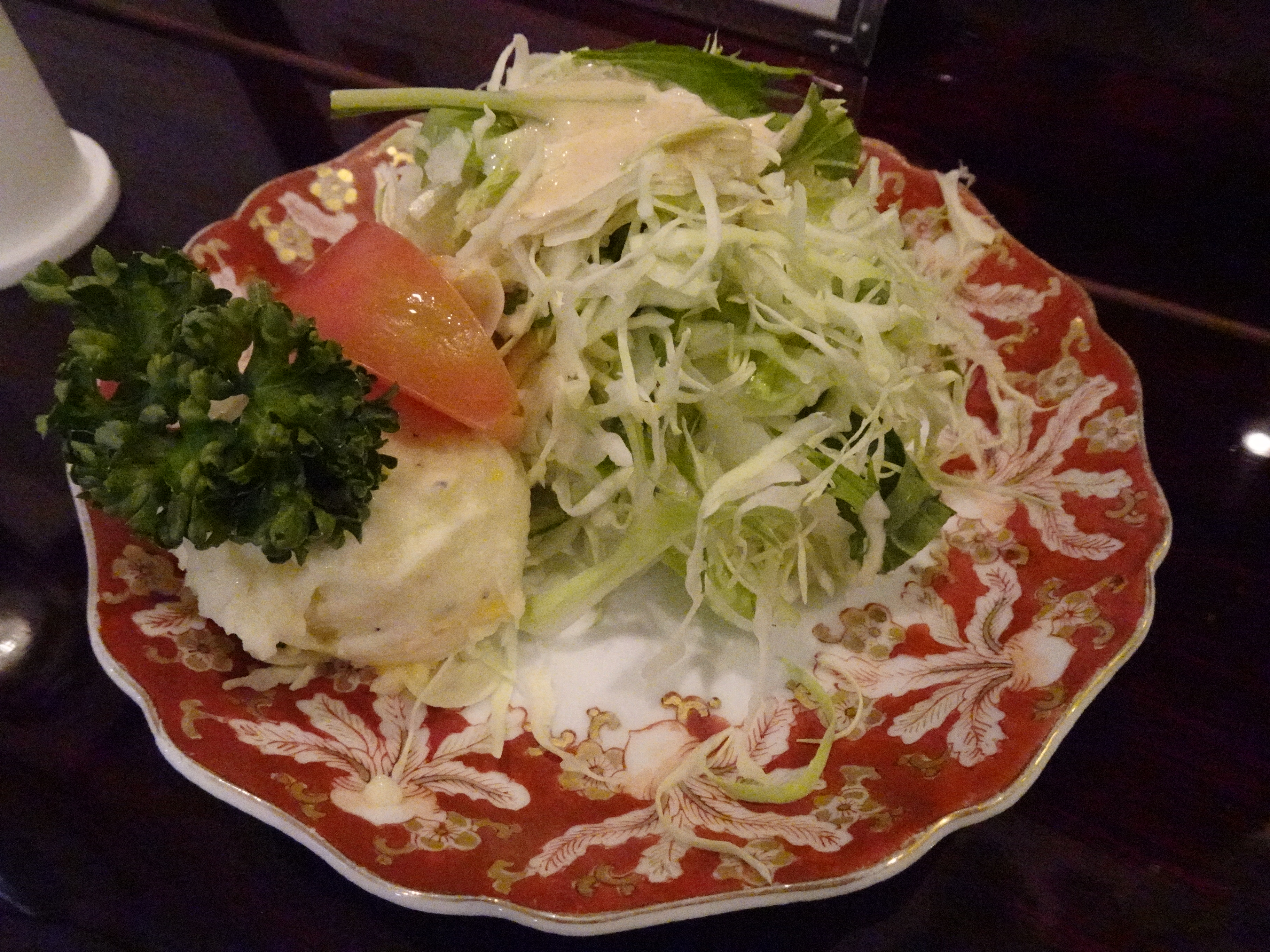 マッシュポテト入りサラダ