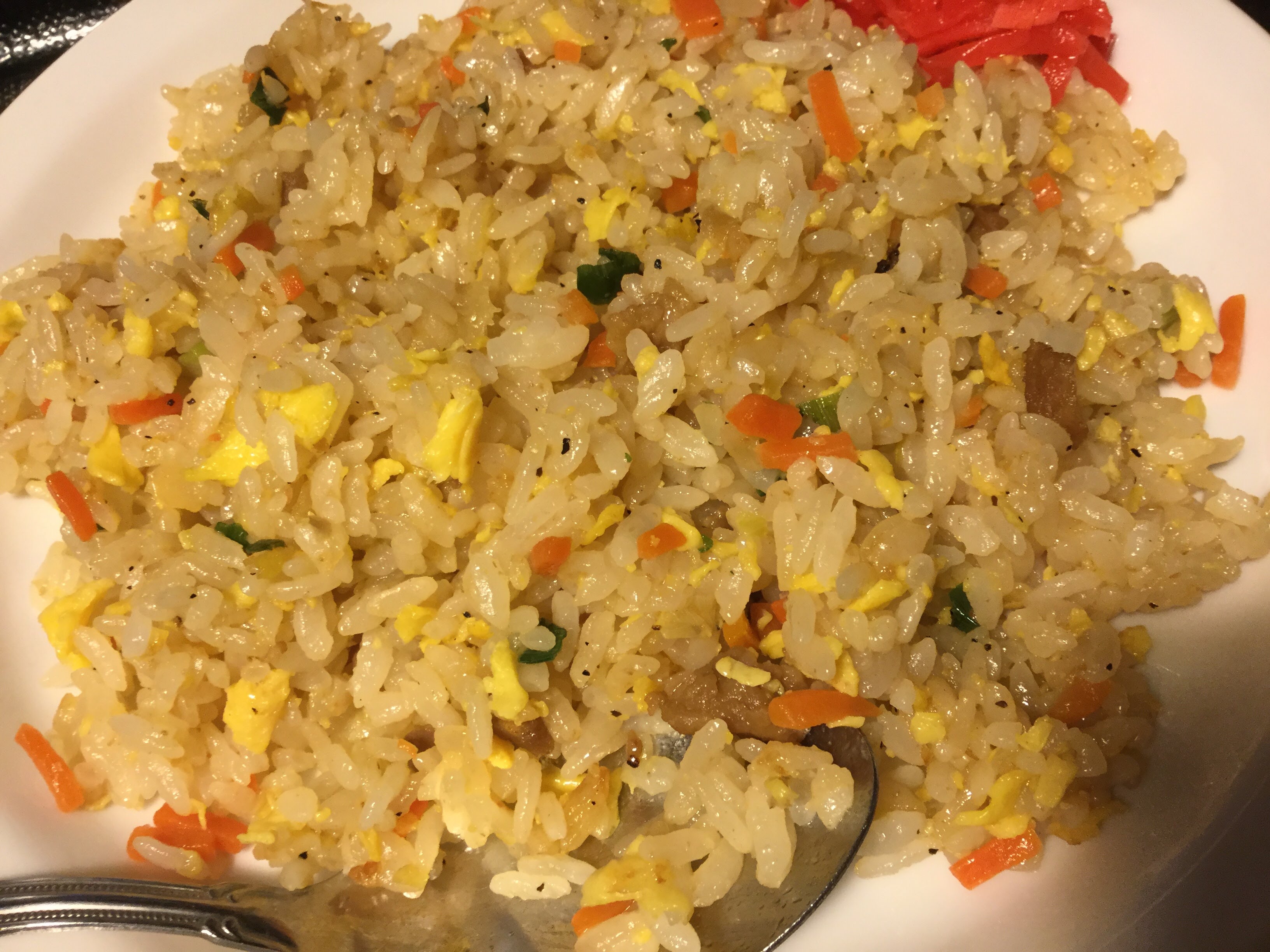 2017年11月にCybacを利用した時に食べたチャーハン