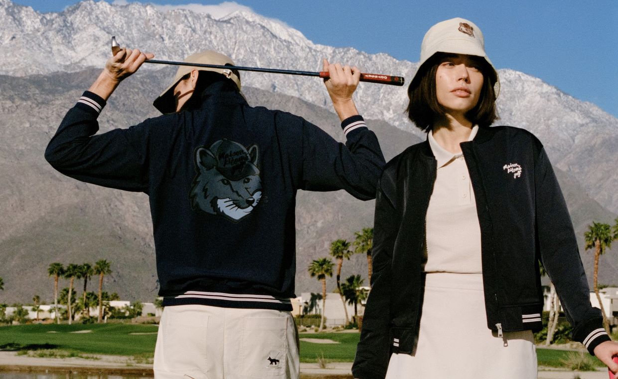 スカート　MAISON KITSUNE メゾンキツネ　ゴルフ　ゴルフウェア パリ発「Maison Kitsuné」からゴルフラインが登場 - BRUDER