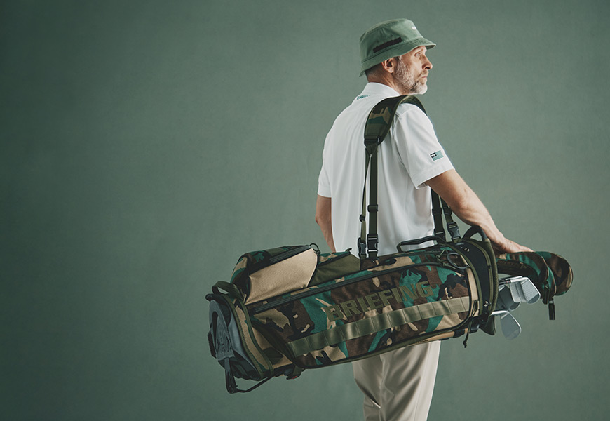 BRIEFING beams golf迷彩 ウエストバッグ BEAMS GOLF × BRIEFING GOLF 人気の別注コレクションが復刻 - BRUDER