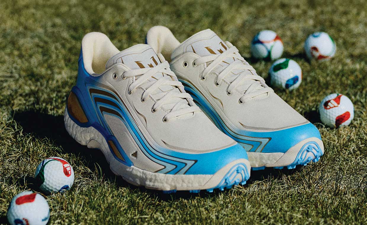 新品  CODECHAOS ゴルフシューズ　26.0 アディダスゴルフ「CODECHAOS Messi」発売 メッシ着想の限定ゴルフ