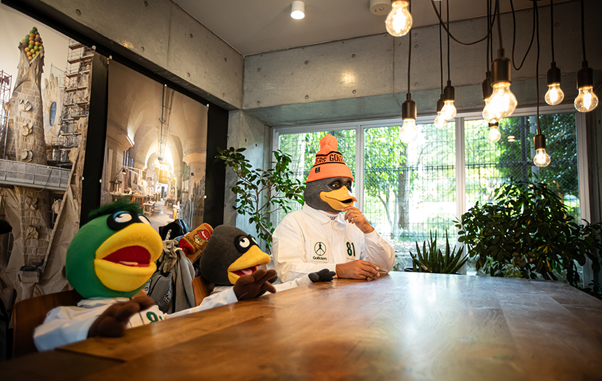 みにくいアヒルが「ZOZOチャンピオンシップ」の公式マスコットになる