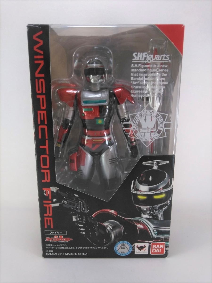 S.H.Figuarts 特警ウインスペクター ファイヤー レビュー - 超