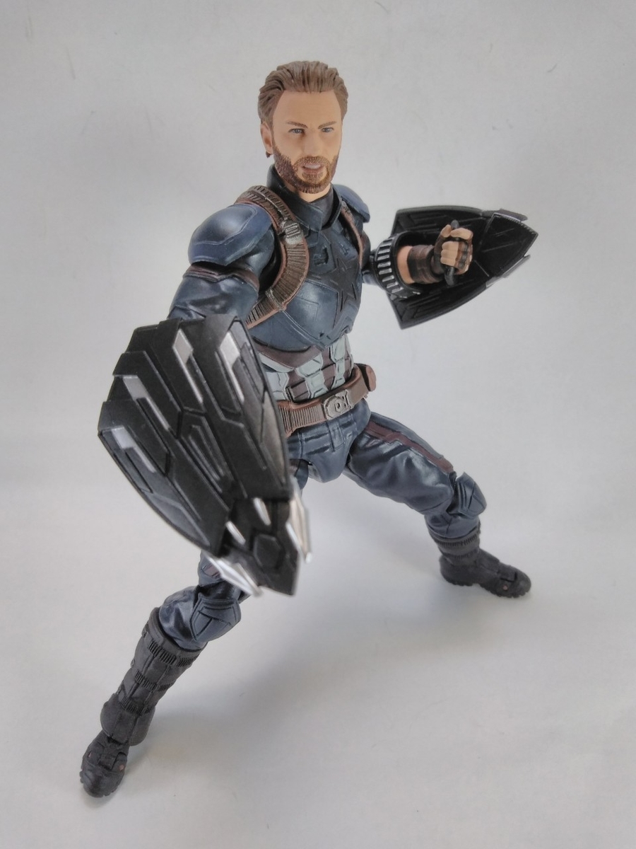 MAFEX キャプテンアメリカ インフィニティウォー 閃回Studioヘッド
