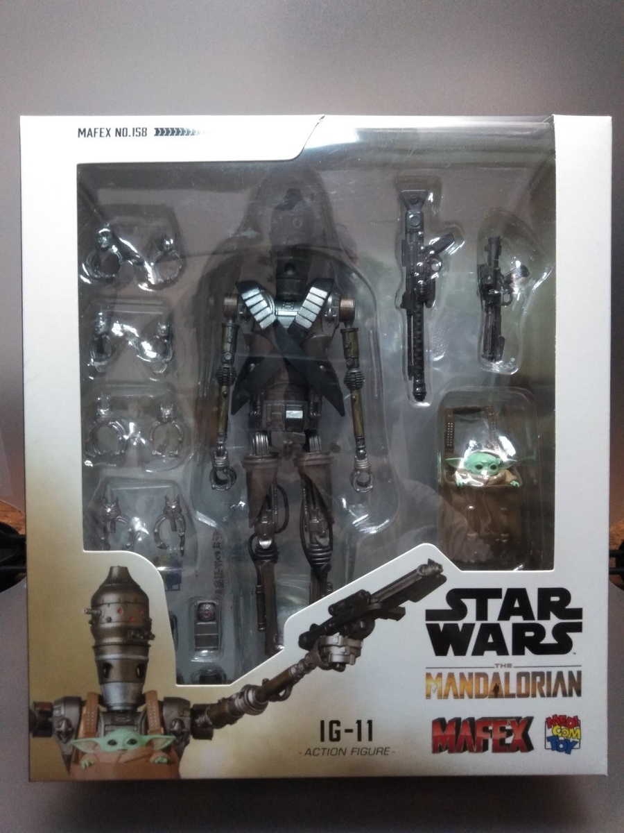 スターウォーズ MAFEX マフェックス マンダロリアン IG-11 レビュー