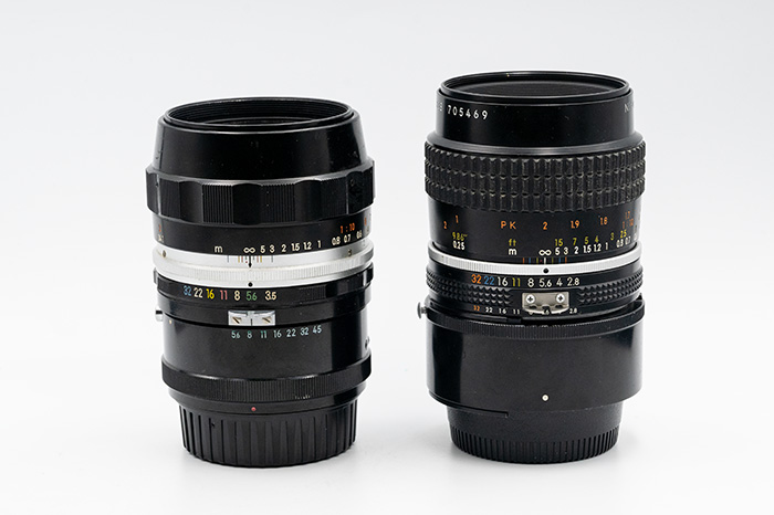 ヤフオクでMicro Nikkor Auto 55mm F3.5＋接写リングM & E2を購入 - 鉄
