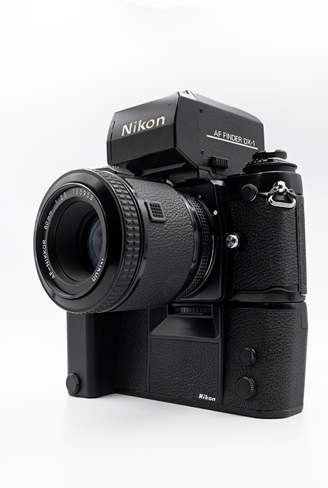 ヤフオクでNikon F3AF＋Ai AF Nikkor 80mm F2.8S＋モータードライブMD