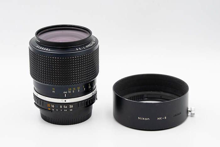 ヤフオクでNikon seriesE Zoom 36-72mm F3.5と専用フードHK-8を購入