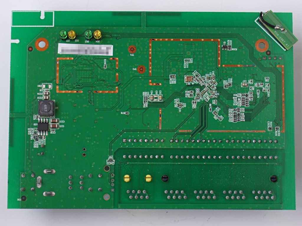 corega CG-WFR600 の内部 - ごくつぶしひまつぶし