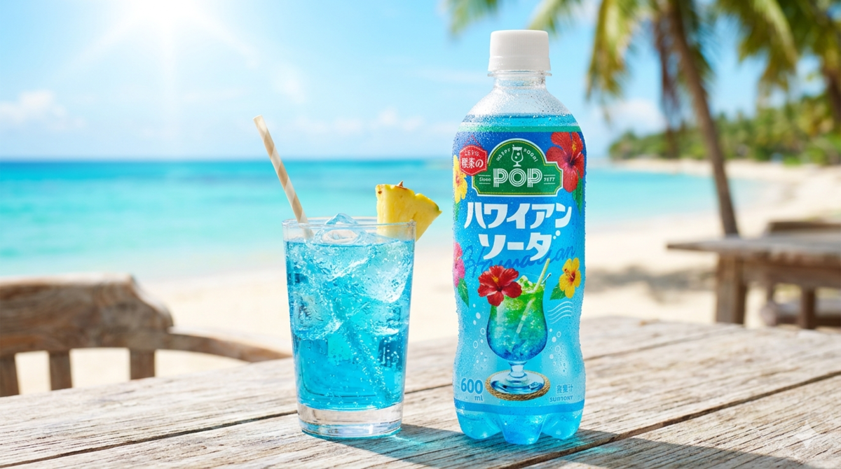 爽快な南国気分！POPブランドから登場のレトロ炭酸飲料 - eg3956のブログ
