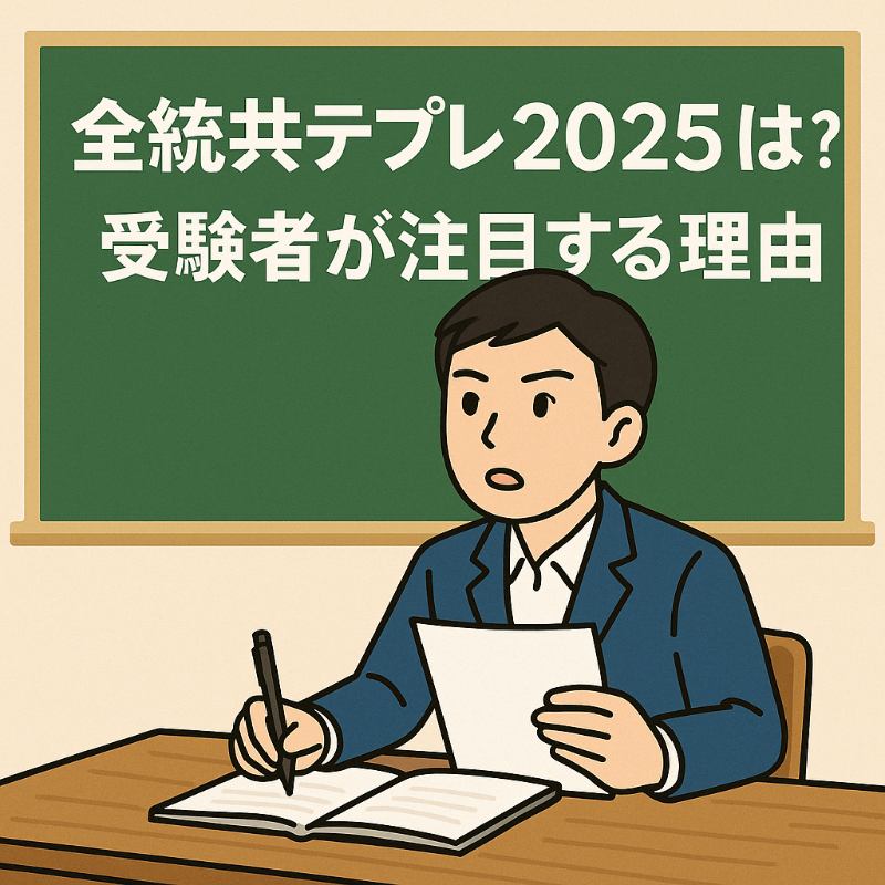全統共テプレ2025の難易度が話題！英語・数学・国語は難化？受験者の