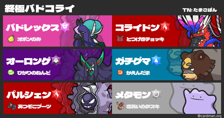 S38 最終47位【R1981】終極バドコライ - たまごぱんの工房
