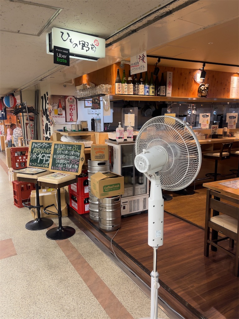 梅田 ひもの野郎第一ビル店 せんベロだぜぇ えいえいおー