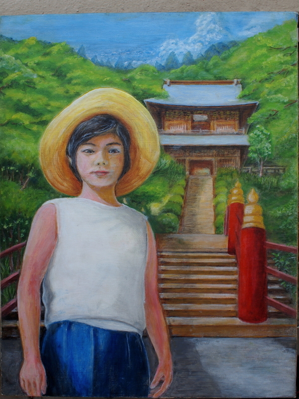 Edesu145 麦わら帽子の少女 蜂太郎日記