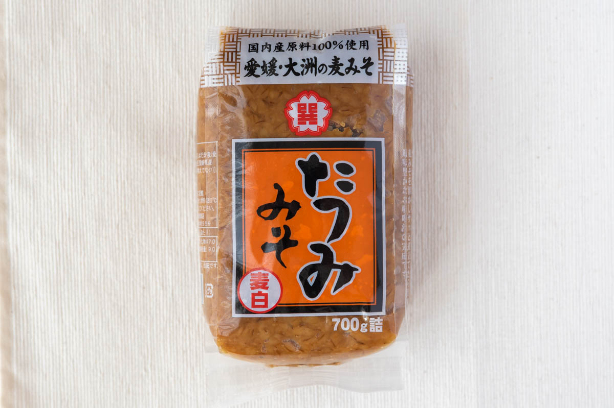 梶田商店　麦みそ　たつみ麦みそ　大洲市