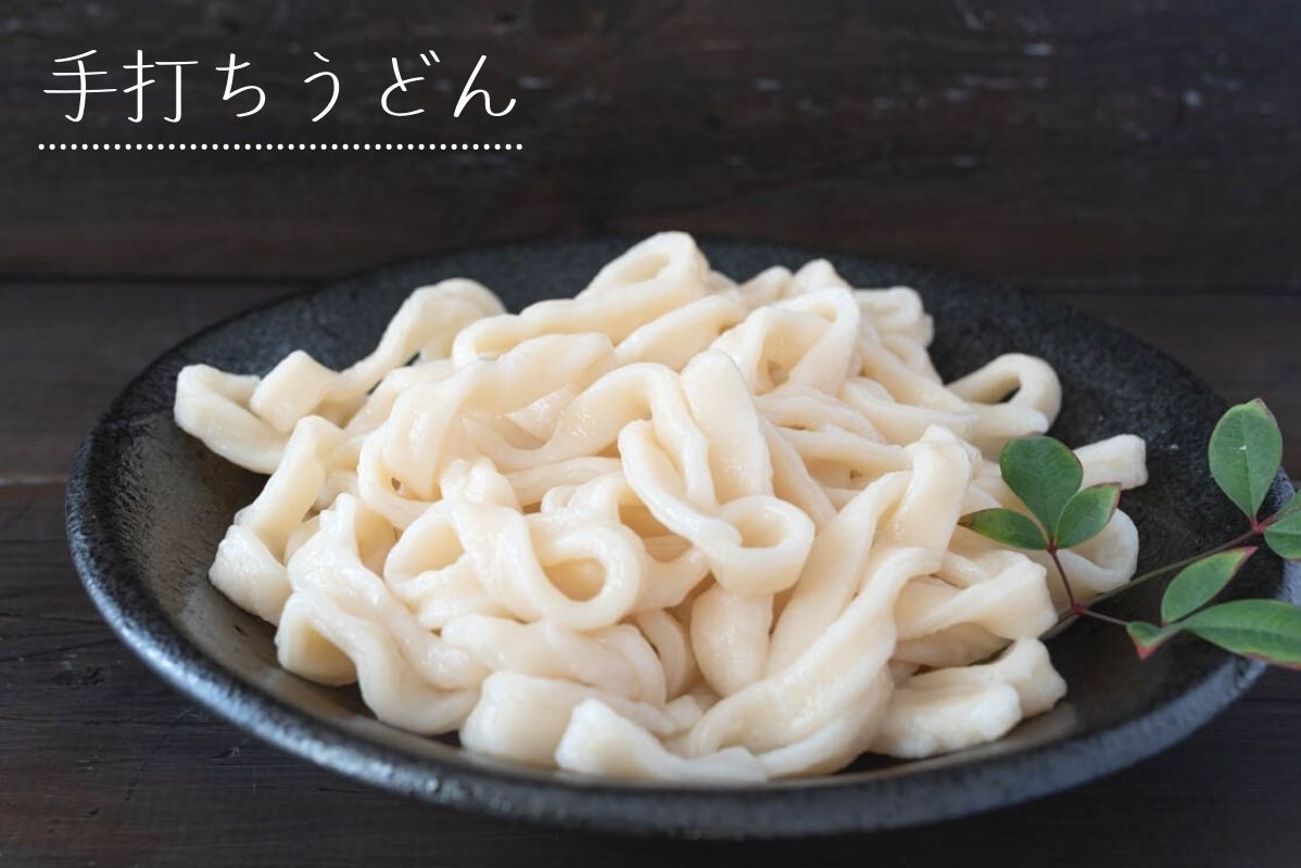 うどん　手打ちうどん　麺