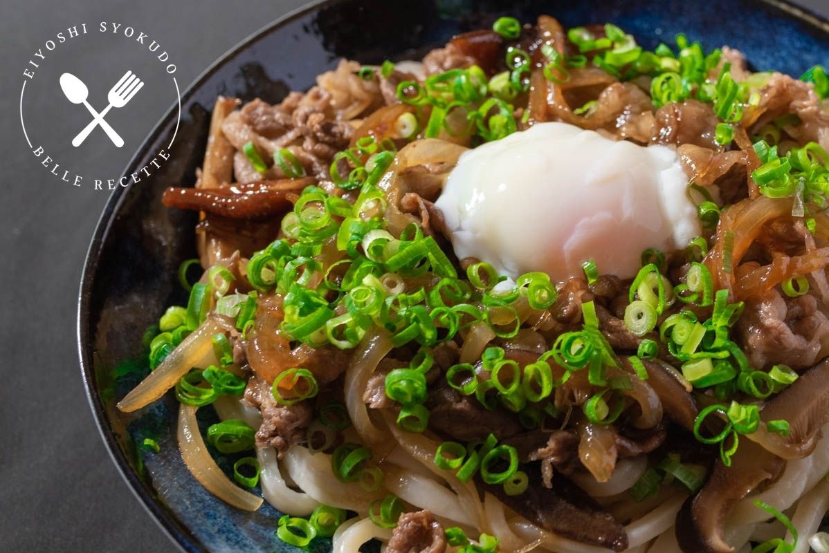 うどん うどんレシピ 汁なし すき焼き 牛すきうどん