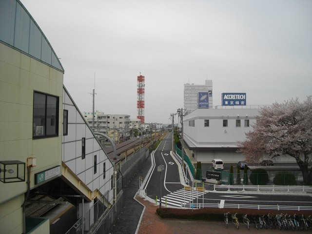 北八王子駅東口から東京精密など