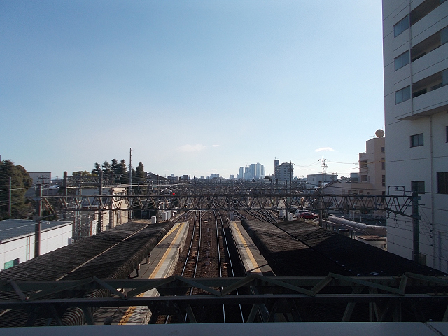 須ヶ口駅改札（新川車庫方面）