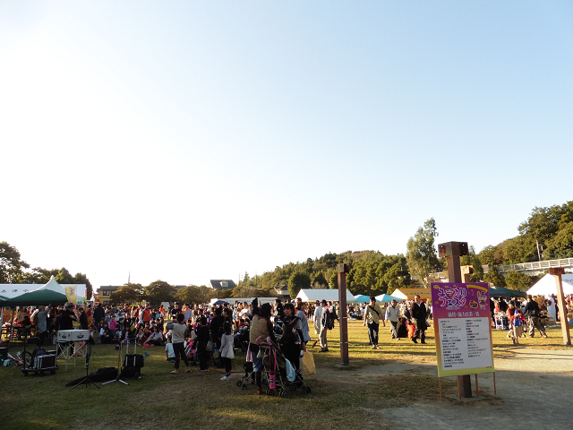 「ユーカリフェスタ2015」会場（ユーカリが丘南公園）