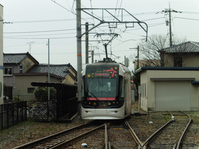 フラワーバレンタインラッピング車両＠城川原