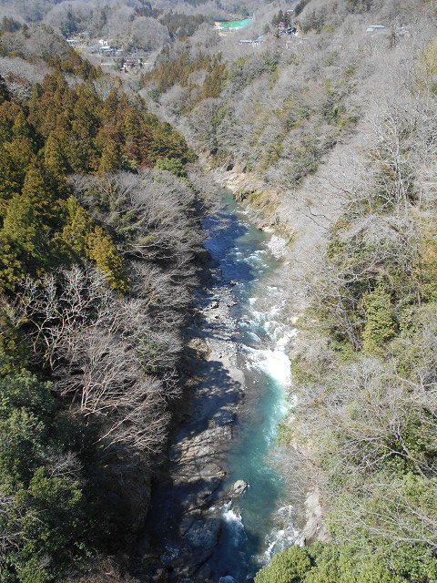 梁川大橋からの眺め