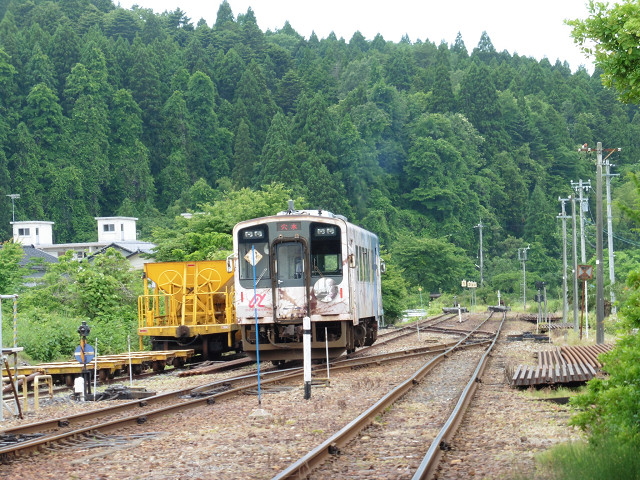 穴水駅北側（終端部）