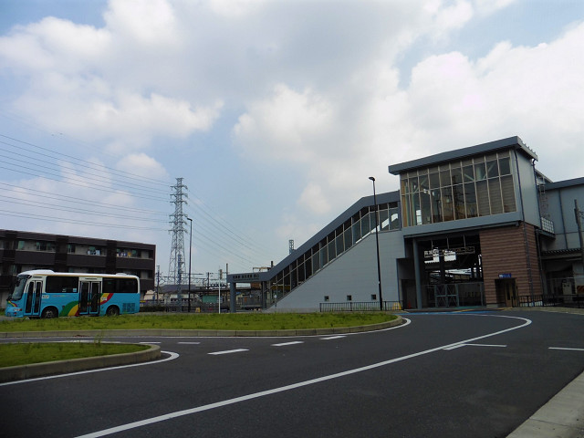 高柳駅西口駅前広場